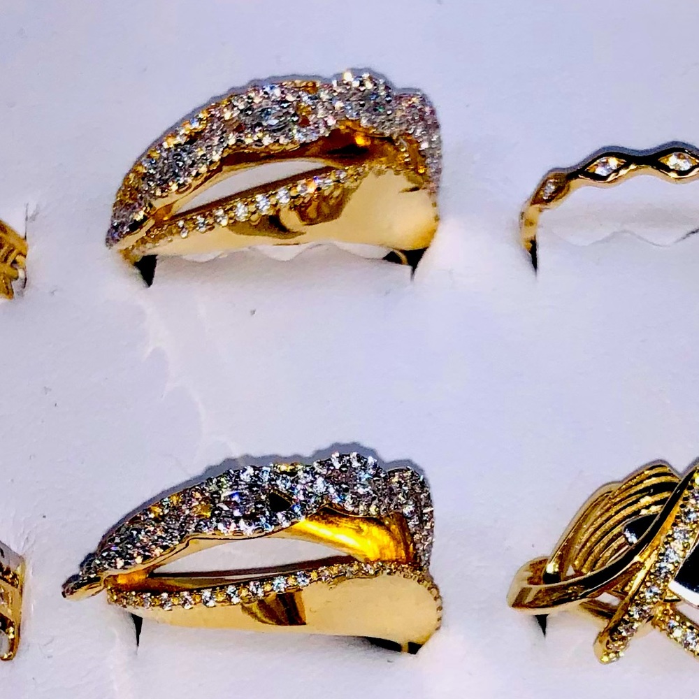 14k solid real gold Turkish design ring FREE APPRAISAL a stunning statement ring